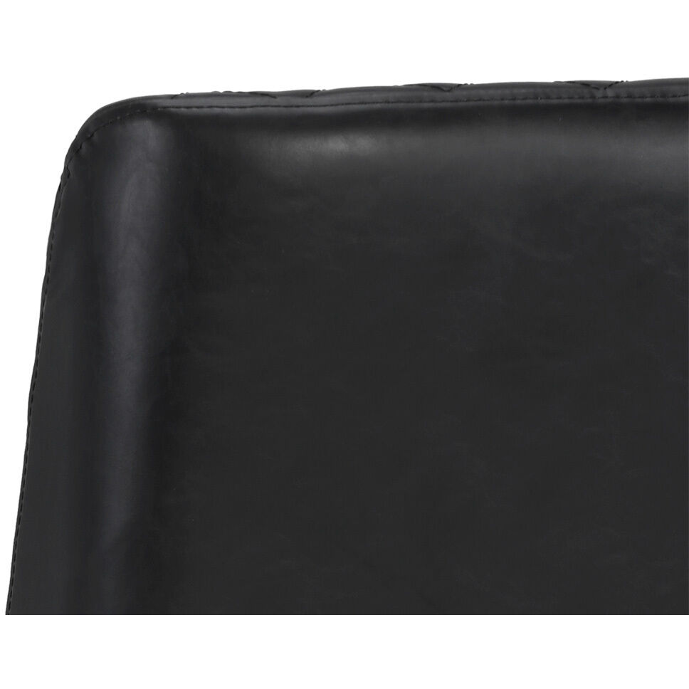 Leighland Coal Black Dining Chair, Set Of 2